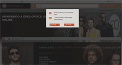 Desktop Screenshot of edel-optics.es
